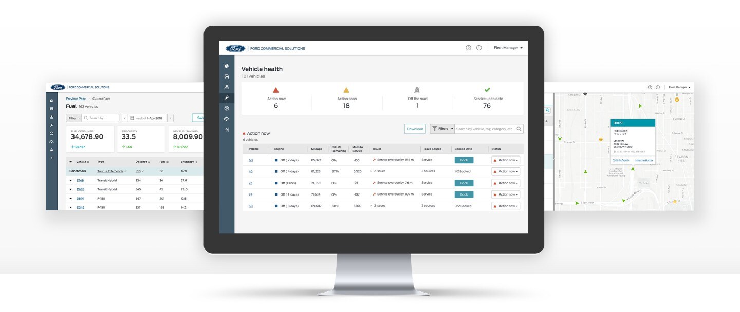 Ford Commercial Solutions Telematics Software
